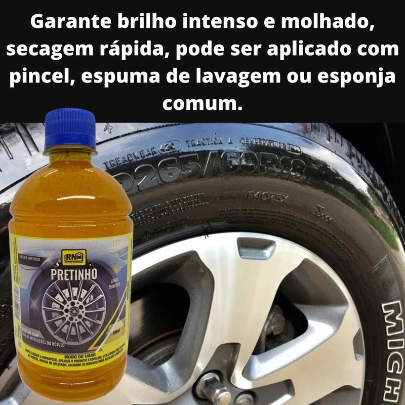 Kit 2 Pretinho Baba de Camelo Automotivo Concentrado 500ml