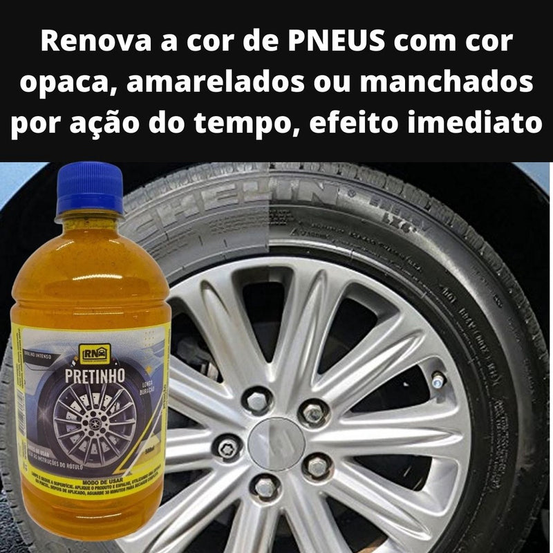 Kit 2 Pretinho Baba de Camelo Automotivo Concentrado 500ml