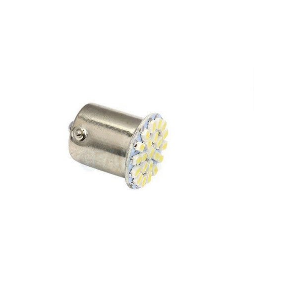 Par Lâmpada LED Pisca Ambar 1156py Ba15s 22 Leds