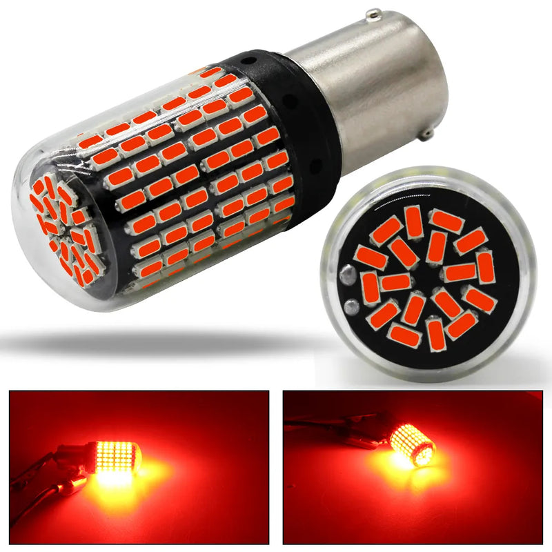 Lâmpada Led 144 Leds SMD 360 Graus - Vermelho | Unidade