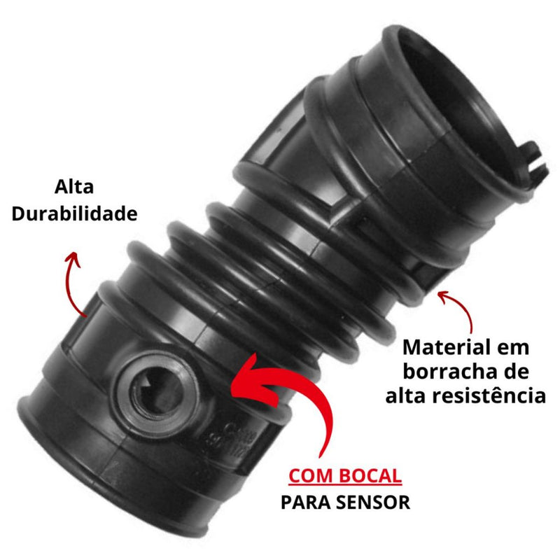 Mangueira Do Filtro De Ar - Corsa / Celta / Classic - ESCOLHA Com Furo/Sem Furo/Com Sensor de Admissão