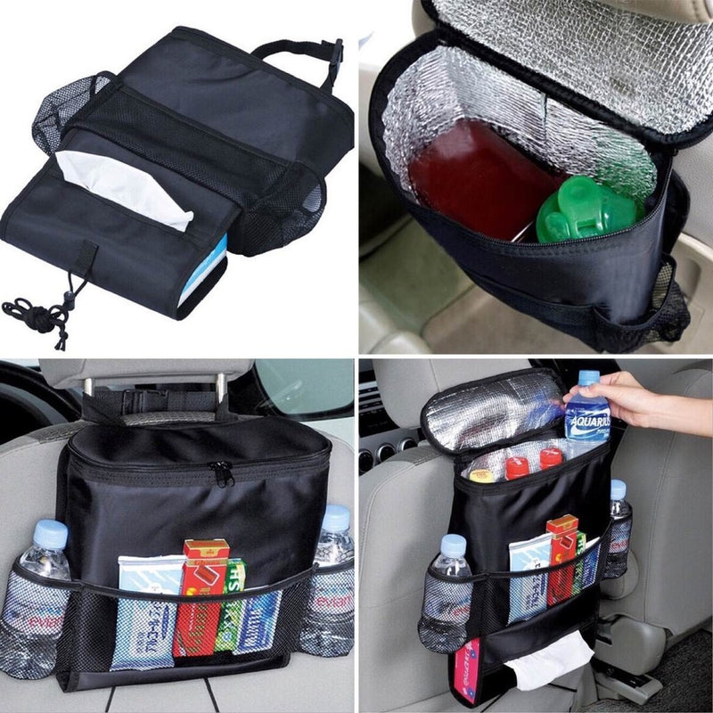 Organizador Portátil Cooler Bolsa Térmica Para Carro - Porta Treco Multiuso