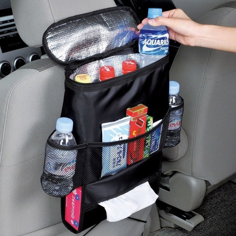 Organizador Portátil Cooler Bolsa Térmica Para Carro - Porta Treco Multiuso