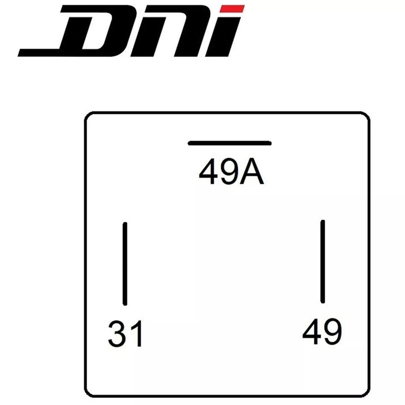 Relé Seta Led Híbrido 3 Terminais Universal 12v