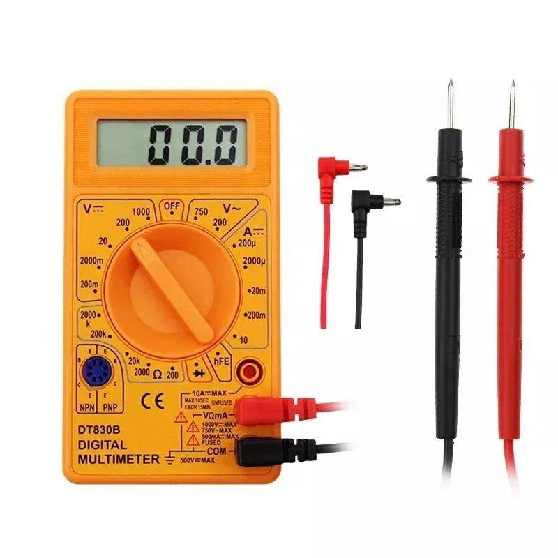 Multímetro Digital DT-830 Com Bateria 9v